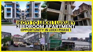 IKOYI LEKKI LAGOS NIGERIA | 3 BEDROOM LUXURY APARTMENT IN LEKKI PHASE 1 | WHERE TO STAY IN LEKKI