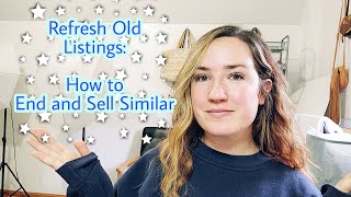 How to End and Sell Similar on Ebay | Refresh Your Listings and Improve SEO