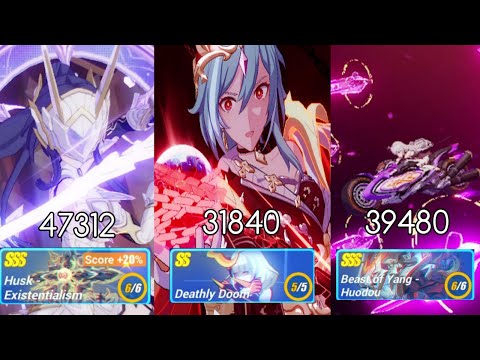 Honkai Impact 3rd || EX Memorial Arena - Husk Existantialism (47312), Huodo (39480), Doom (31840)
