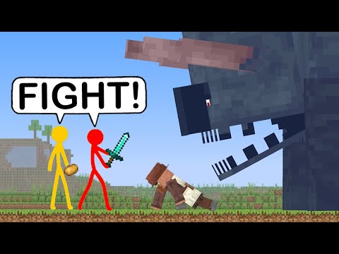 I voiced over Alan Becker's Titan Ravager - Animation vs. Minecraft Shorts Ep 23