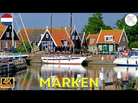 MARKEN │NETHERLANDS.  See the picturesque village of MARKEN in 4K!