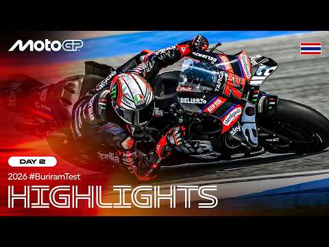 Bezzecchi and Aprilia send out warning shot to Ducati 💥 | HIGHLIGHTS Buriram Test - Day 2