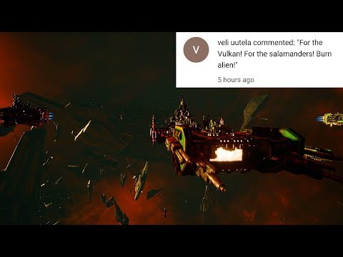 Space Marines vs Eldar Corsairs! - 1v1 Multiplayer Gameplay, Battlefleet Gothic Armada 2
