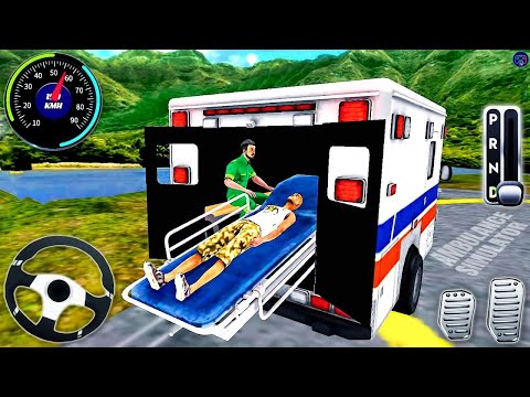 Ambulance Rescue Simulator 3D - Offroad Van Emergency Helicopter Flying Drive - Android GamePlay!