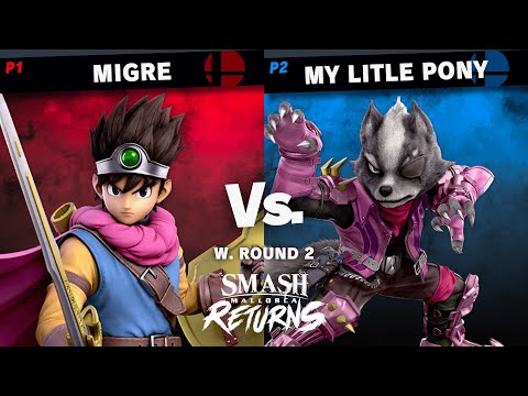 Smash Mallorca Returns - Winners Round 2 - Migre (Hero) VS My litle pony (Wolf)