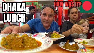 SWISS Family Tries BANGLADESHI FOOD For LUNCH 🇧🇩 সুইস ফ্যামিলি ট্রিস বাঙালি খাবার