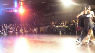 Bruno Tombari y Mariangeles Camaño en La Viruta 2