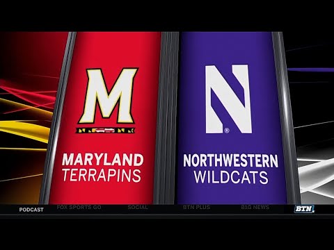 Maryland at Northwestern - Men's Basketball Highlights