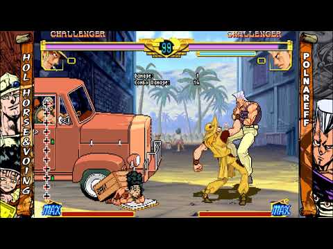 JJBA: HFTF - Hol Horse & Boingo Basic Combos