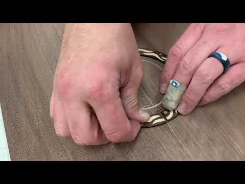 PHS Acoustic Guitar - Setting a Rosette