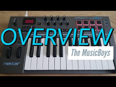 Nektar impact lx25+ OVERVIEW