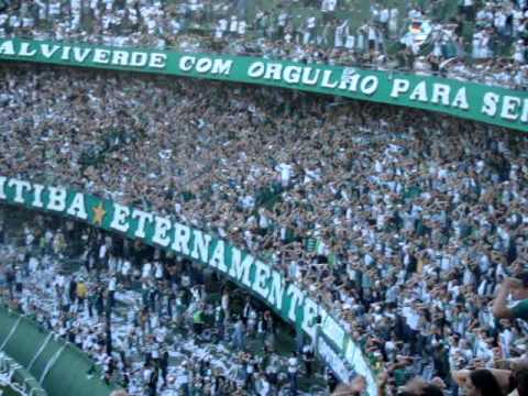 Coritiba 4x2 Paraná Clube - ♫ Vamos Vamos meu Verdão - Camp. Paranaense 2011