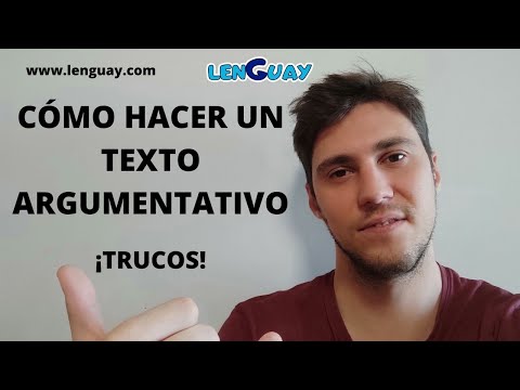 How to write an argumentative/opinion/critical text for the Baccalaureate Selectividad language e...