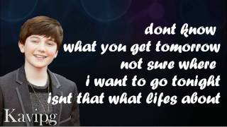 Greyson Chance - Take A Look At Me Now - Lyrics On Screen