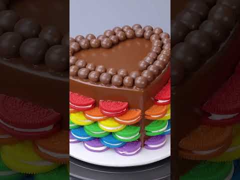 Beautiful Heart Chocolate Hacks #shortsAMIR CAFE BANNU Subseribe plzzz