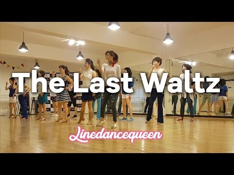 The Last Waltz Line Dance ( Beginner) Betty Lee Demo & Count
