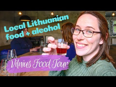 VILNIUS FOOD TOUR // Americans trying Lithuanian food