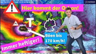 ⚠️ 170 km/h! Orkan Luise fegt heute über Deutschland – doch das eigentlich Verrü
