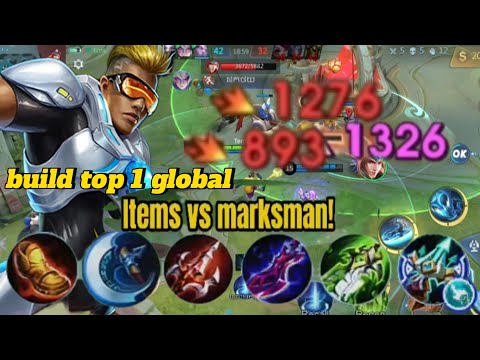 27 Kills + MANIAC!! One Shot Build Bruno Crazy Critical Damage!! - Build Top 1 GlobalBruno ~ MLBB