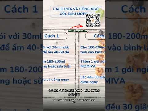 Ngũ Cốc Bầu Momiva ( 30 gói x 20g) Cung Cấp Dinh Dưỡng Cho Mẹ Bầu, Hỗ Trợ Tiêu Hóa, Chống Nghén, Mẹ…