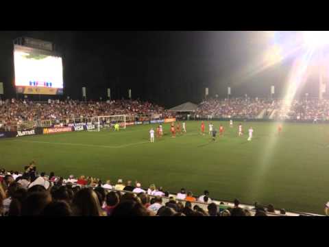 Christen Press Goal vs Switzerland August 20,2014