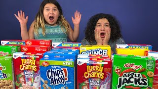 Don’t Choose the Wrong Cereal Slime Challenge