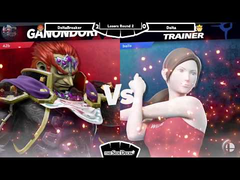 The Side Deck #56 - DeltaBreaker (Gannondorf) VS Wuki (Wii Fit) - SSBU Losers