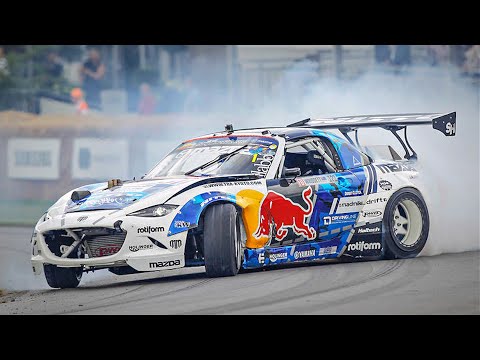 TOP 10 BEST DRIFT CARS at Festival of Speed 🔥 | Mad Mike's Lambo, RTR Mustang, 1200HP GTR & More!