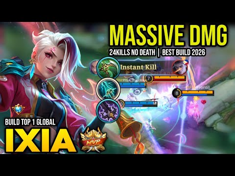 IXIA BEST BUILD 2026 | BUILD TOP 1 GLOBAL IXIA GAMEPLAY | MOBILE LEGENDS✓
