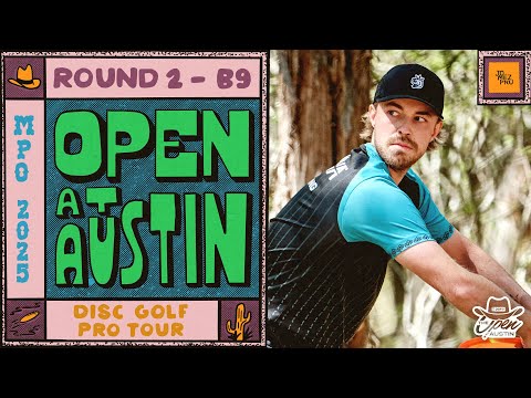 2025 MVP's Open at Austin | MPO R2B9 | Hammes, Klein, Barela, Mäkelä | Jomez Disc Golf