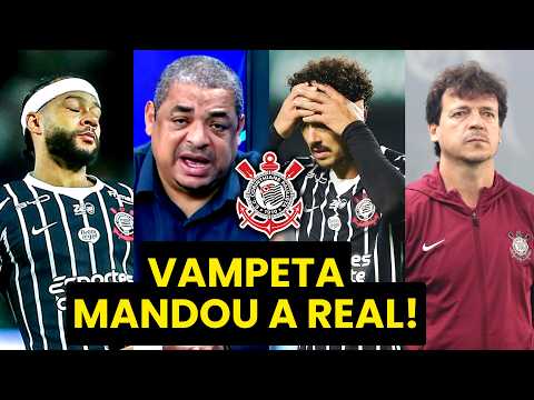 “NÃO ADIANTA NADA!!! Velho, os JOGADORES do CORINTHIANS…” VAMPETA ANALISA DERROTA pro CORITIBA!