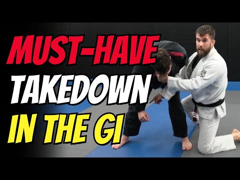 A Powerful Takedown for Gi BJJ & Basics on How to Grip Fight