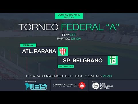 Atlético Paraná 1 vs Sportivo Belgrano 1
