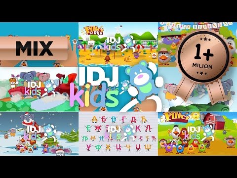 PILICI, SLONICI, DIVAN DAN, AZBUKA, PRSTICI // DECIJE PESME // MIX // @IDJKids