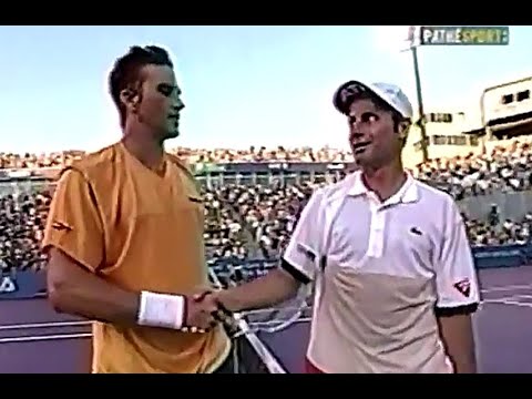 Patrick Rafter vs Fabrice Santoro 2001 Montreal SF Highlights