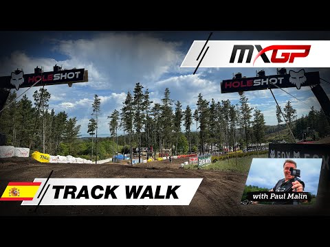 Track Walk with Paul Malin | MXGP of Galicia 2024 #MXGP #Motocross