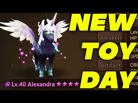 NEW TOY DAY! Early Game Dark Unicorn Testing & 2 NEW PROMO CODES