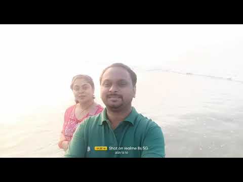 It's our 1st anniversary👩‍❤️‍👨 at Mandarmani sea beach moment