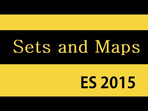 ES6 and Typescript Tutorial 29 Sets Maps