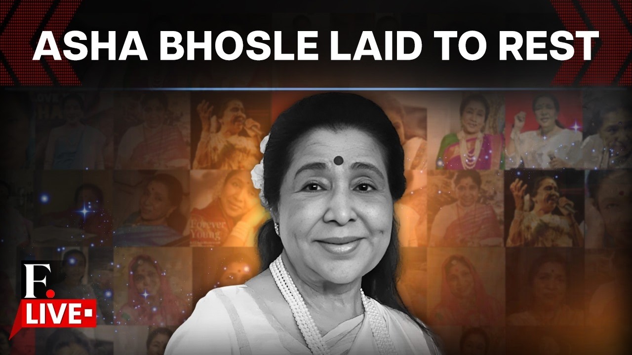 Asha Bhosle Funeral  LIVE: Legendary Singer Asha Bhosle Laid To Rest | RIP Asha Bhosle | N18G