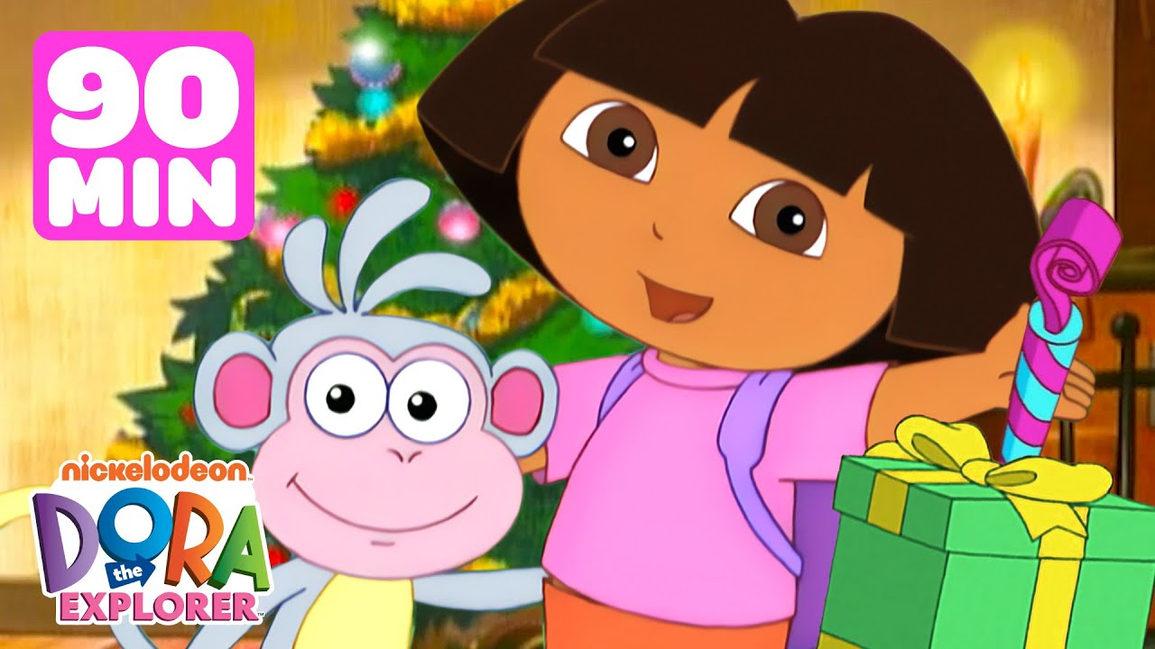 Dora the Explorer Celebrates Three Kings Day and Gives Gifts! 🎁 90 Minutes | Dora & Friends