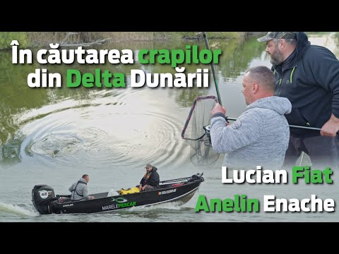 Pescuit la crap din barca in Delta Dunarii cu Lucian Fiat si Anelin Enache | MarelePescar