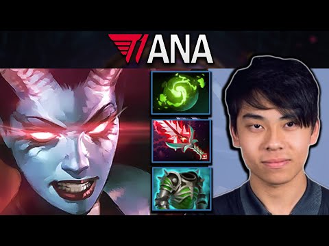 Queen of Pain Dota 2 Gameplay T1.Ana with 22 Kills and Refresher - TI12