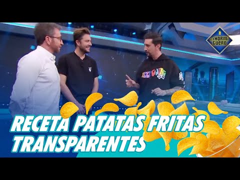 CIENCIA EN LA COCINA - Marron nos enseña a cocinar patatas fritas transparentes - El Hormiguero