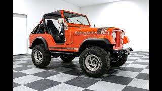 Video Thumbnail for 1977 Jeep CJ-5