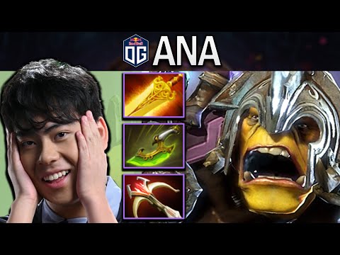OG.ANA SMURF ALCHEMIST WITH 21 KILLS & DAEDALUS - DOTA 2 7.30 GAMEPLAY