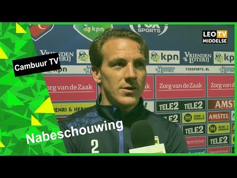 Nabeschouwing Jong FC Utrecht - SC Cambuur: Robbert Schilder