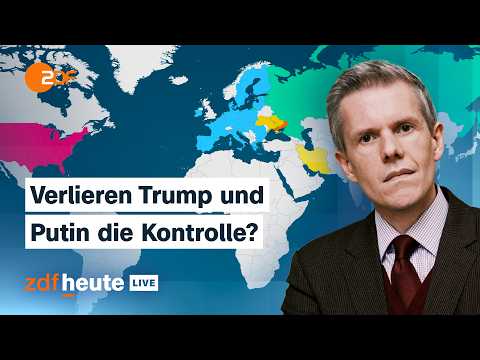 Woran Trump und Putin gerade scheitern – Analyse mit Militärökonom Keupp I ZDFheute live