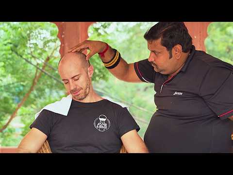 ASMR Indian Barber Magic 💆 Head Massage That Puts You to Sleep