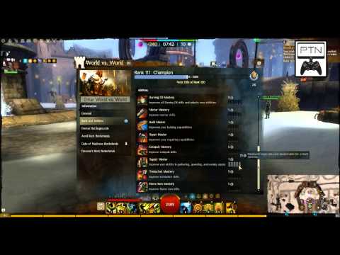 PTN - Teach The Noob - WvW Ranks - GW2